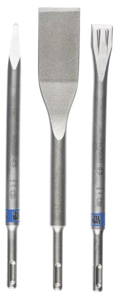 Bosch - LongLife Serisi, SDS-Plus Şaftlı Sivri, Yassı, Fayans Keski Seti 2607019159