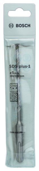 Bosch - Plus-1 Serisi, SDS-plus Kırıcı Delici Matkap Ucu 5*160 mm 2608680259