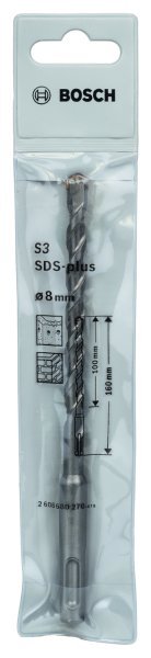 Bosch - Plus-1 Serisi, SDS-plus Kırıcı Delici Matkap Ucu 8*160 mm 2608680270