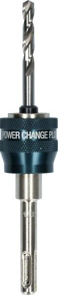 Bosch - Power Change Plus Adaptör, Yeni Progressor Serisi için HSS-G 85 mm Merkezleme Ucu ve SDS Plus Şaft Girişli 2608522411