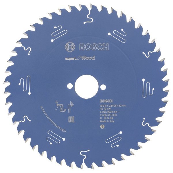 Bosch - Expert Serisi Ahşap için Daire Testere Bıçağı 210*30 mm 48 Diş 2608644060