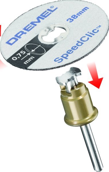 DREMEL® EZ SpeedClic: İnce Kesme Diskleri. (SC409) 2615S409JB