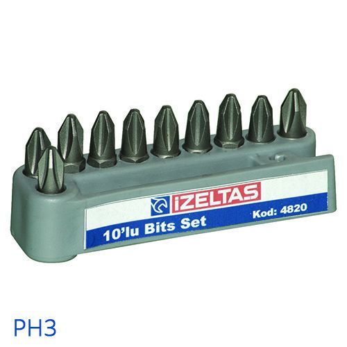 İzeltaş Yıldız Bits Uç Set Ph3