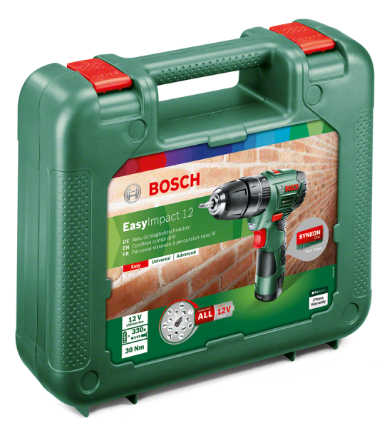 Bosch Easy Impact 12  Darbeli Matkap(2,5 AH Tek Akü) 0.603.983.90D