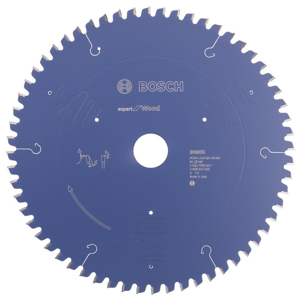 Bosch - Expert Serisi Ahşap için Daire Testere Bıçağı 254*30 mm 60 Diş 2608642530