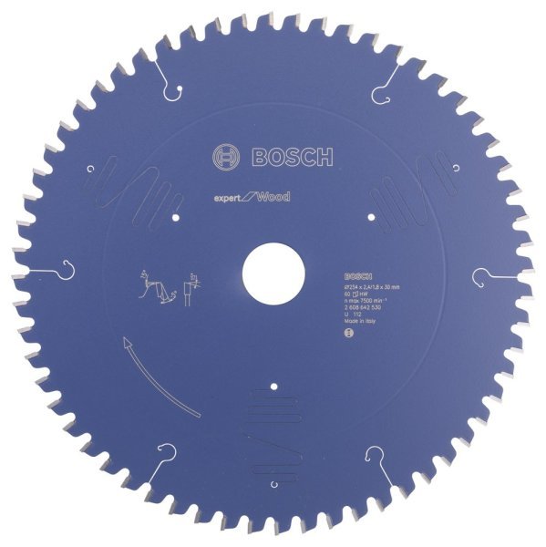 Bosch - Expert Serisi Ahşap için Daire Testere Bıçağı 254*30 mm 60 Diş 2608642530