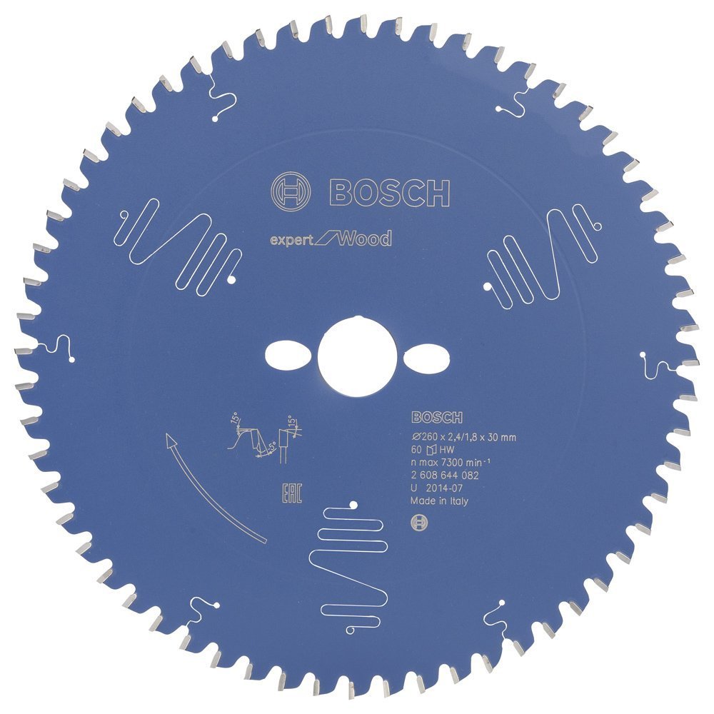 Bosch - Expert Serisi Ahşap için Daire Testere Bıçağı 260*30 mm 60 Diş 2608644082