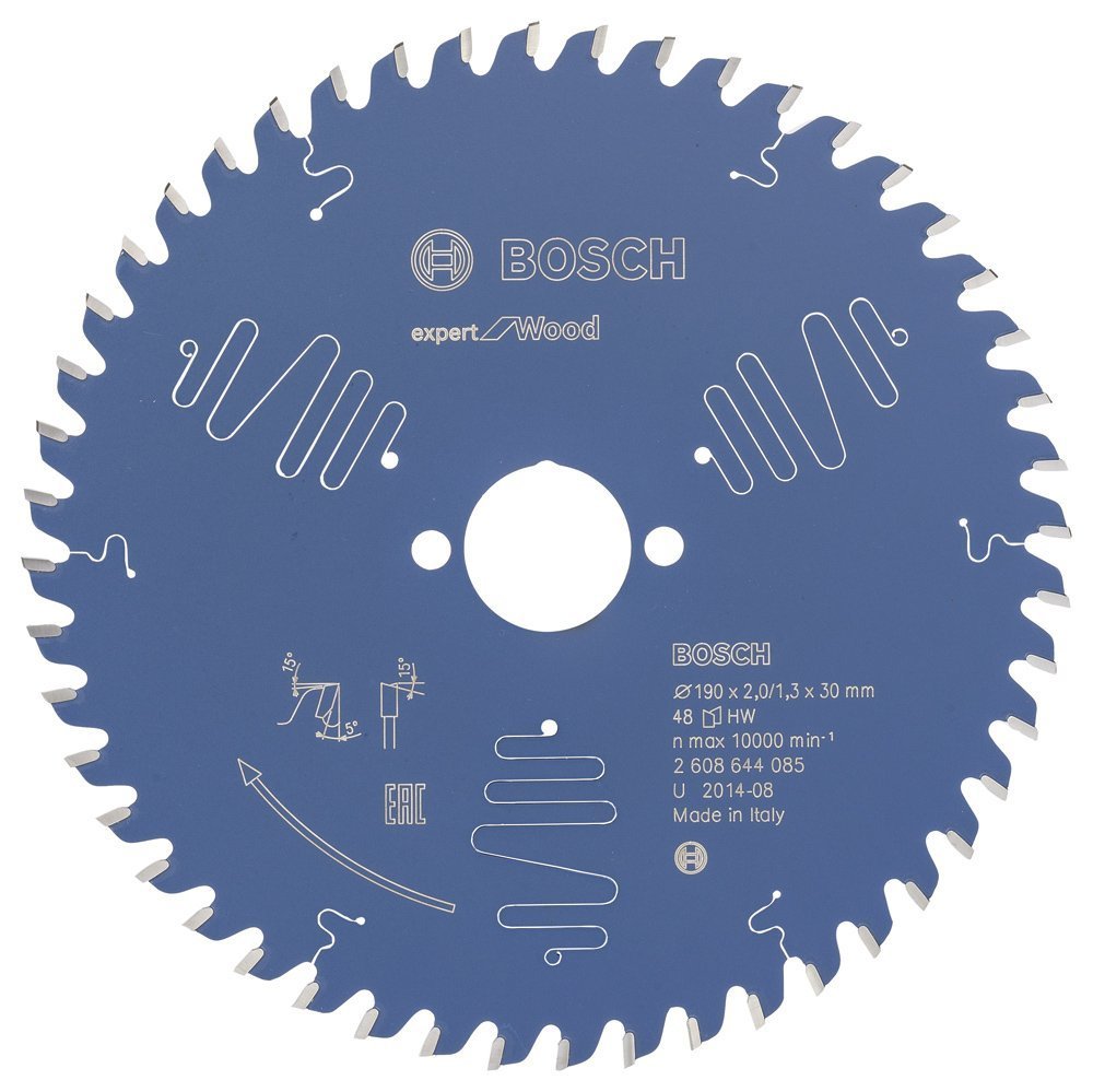 Bosch - Expert Serisi Ahşap için Daire Testere Bıçağı 190*30 mm 48 Diş 2608644085