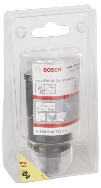Bosch - Speed Serisi Çoklu Malzeme için Delik Açma Testeresi (Panç) 41 mm 2608580737