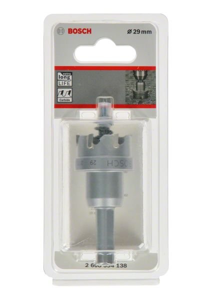 Bosch - Endurance Serisi Ağır Metaller için TCT Delik Açma Testeresi (Panç) 29 mm 2608594138