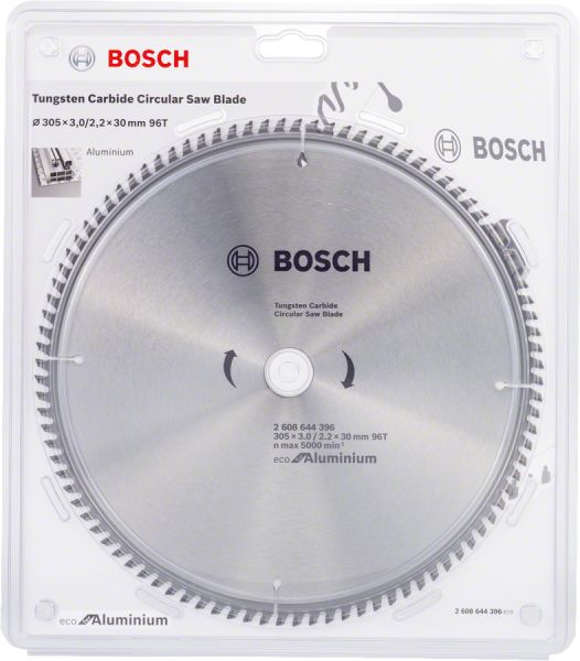 Bosch - Optiline Eco Serisi Alüminyum için Daire Testere Bıçağı 305*30 96 Diş 2608644396