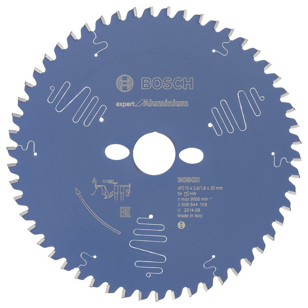 Bosch - Expert Serisi Alüminyum için Daire Testere Bıçağı 210*30 mm 54 Diş 2608644109