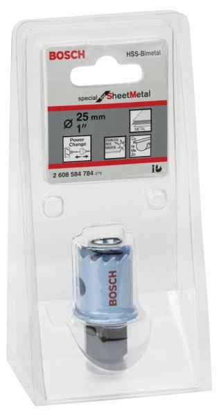 Bosch - Special Serisi Metal Ve Inox Malzemeler için Delik Açma Testeresi (Panç) 25 mm 2608584784
