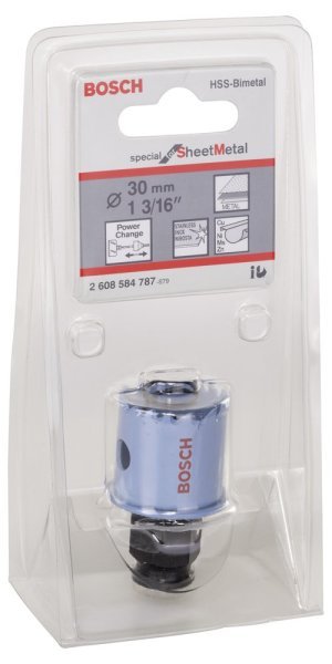Bosch - Special Serisi Metal Ve Inox Malzemeler için Delik Açma Testeresi (Panç) 30 mm 2608584787