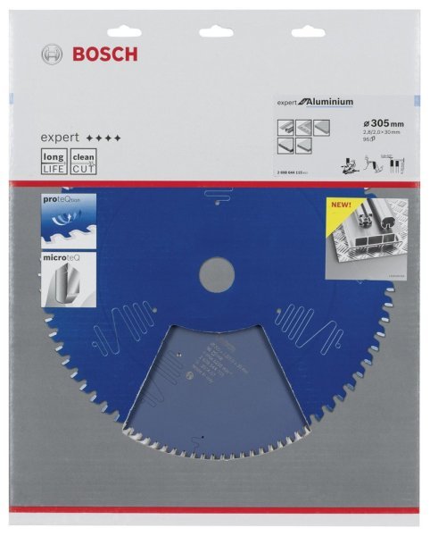 Bosch - Expert Serisi Alüminyum için Daire Testere Bıçağı 305*30 mm 96 Diş 2608644115