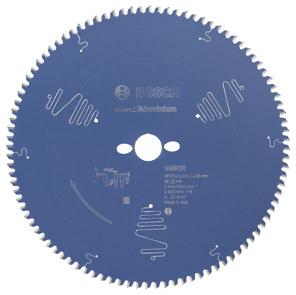 Bosch - Expert Serisi Alüminyum için Daire Testere Bıçağı 315*30 mm 96 Diş 2608644116