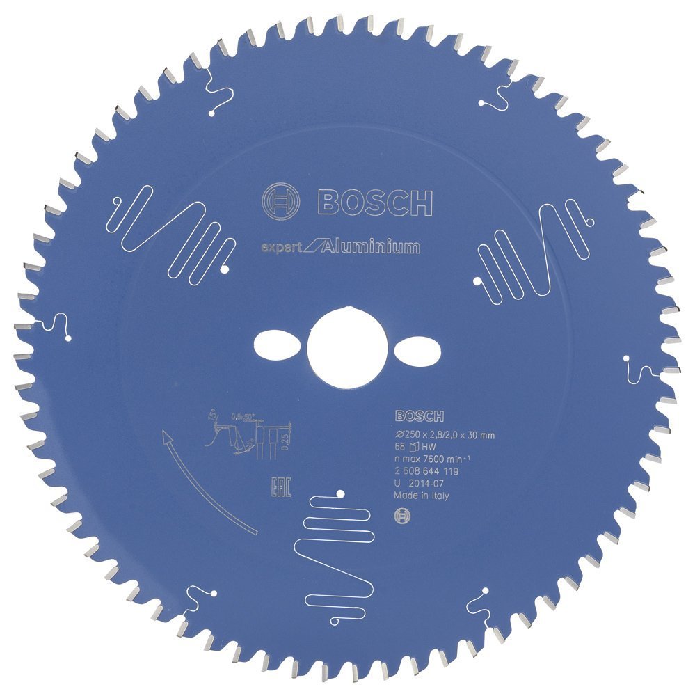 Bosch - Expert Serisi Alüminyum için Daire Testere Bıçağı 250*30 mm 68 Diş 2608644119
