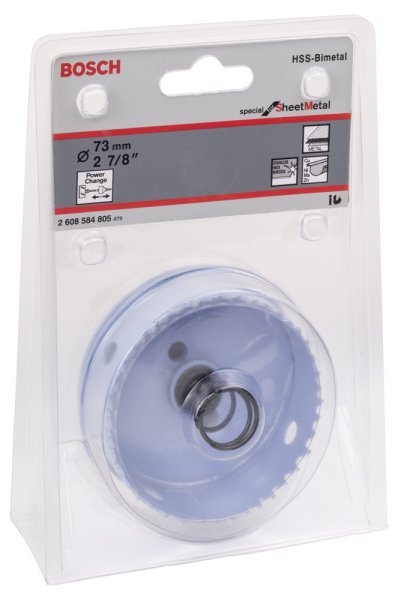 Bosch - Special Serisi Metal Ve Inox Malzemeler için Delik Açma Testeresi (Panç) 73 mm 2608584805