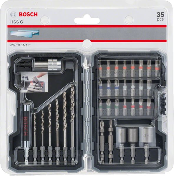 Bosch - Profesyonel 35 Parça Metal için Delme ve Vidalama Seti 2607017328