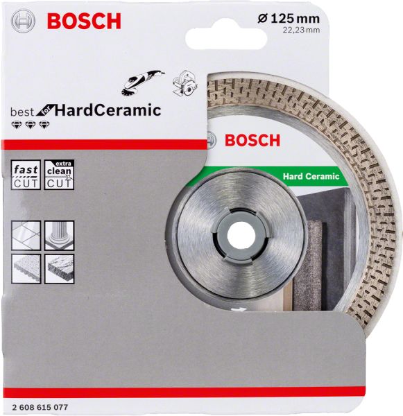 Bosch - Best Serisi Sert Seramikler İçin Elmas Kesme Diski 125 mm 2608615077