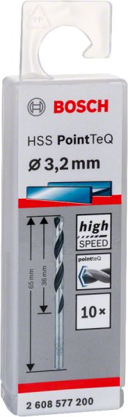 Bosch - HSS-PointeQ Metal Matkap Ucu 3,2 mm 10'lu 2608577200