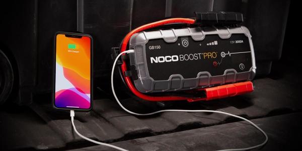 NOCO Genius GB150 12V 4000Amp Ultrasafe Lityum Akü Takviye + Powerbank + Led Lamba