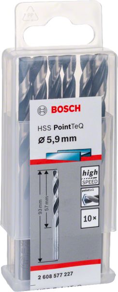 Bosch - HSS-PointeQ Metal Matkap Ucu 5,9 mm 10'lu 2608577227
