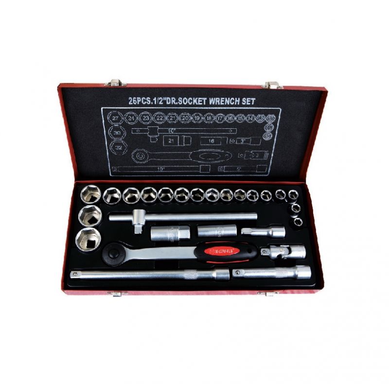 MX TK 011 1/2'' Lokma Seti (26 Parça)
