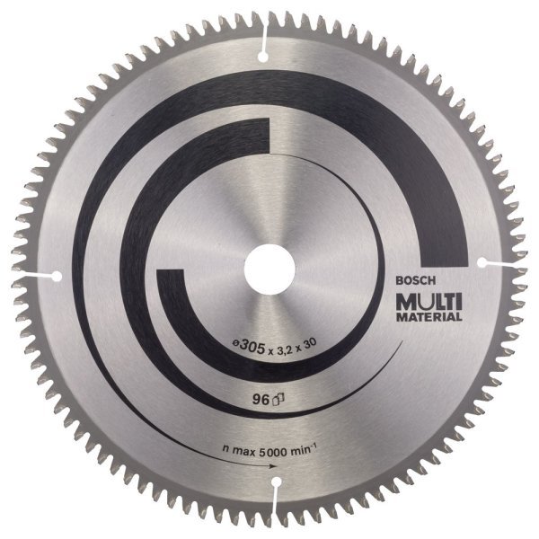 Bosch - Standard for Serisi Çoklu Malzeme için Daire Testere Bıçağı 305*30 mm 96 Diş 2608640453
