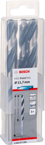 Bosch - HSS-PointeQ Metal Matkap Ucu 11,7 mm 5'li 2608577285