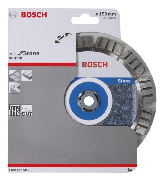 Bosch - Best Serisi Taş İçin Elmas Kesme Diski 150 mm 2608602643