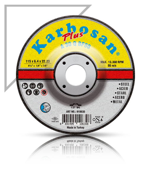 KARBOSAN/180x8.0x22.23/TAŞLAMA TAŞI