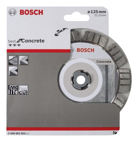 Bosch - Best Serisi Beton İçin Elmas Kesme Diski 125 mm 2608602652