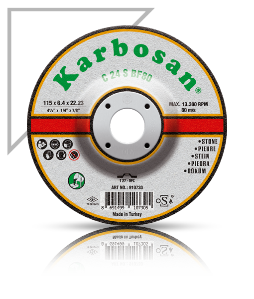 KARBOSAN/180x6.4x22.23/DÖKÜM TAŞLAMA TAŞI