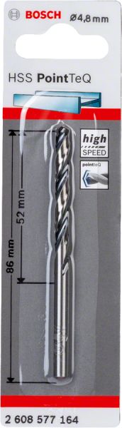 Bosch - HSS-PointeQ Metal Matkap Ucu 4,8 mm 2608577164