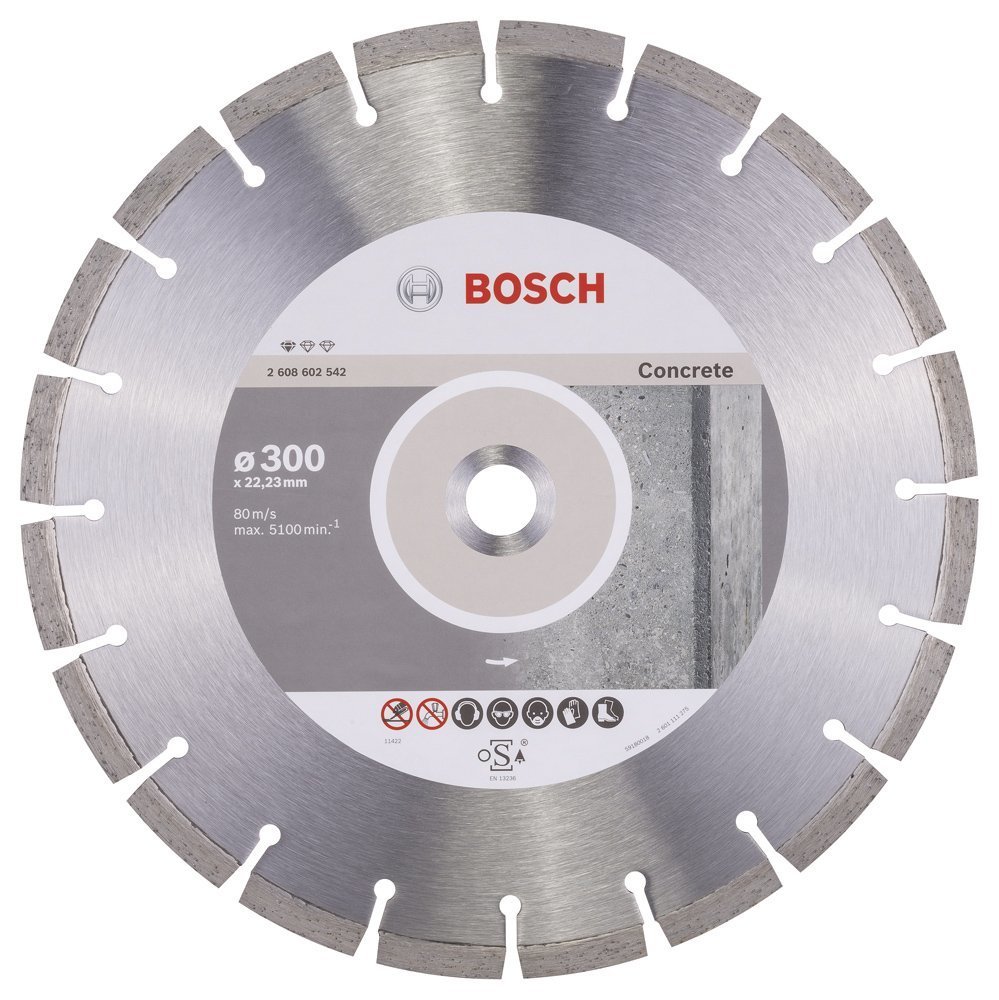 Bosch - Standard Seri Beton İçin Elmas Kesme Diski 300 mm 2608602542
