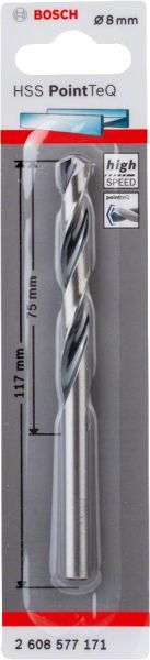 Bosch - HSS-PointeQ Metal Matkap Ucu 8,0 mm 2608577171
