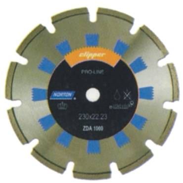 Elmas Testere Asfalt Kesim ZDA 1000 125 mm Susuz Laser Kaynaklı