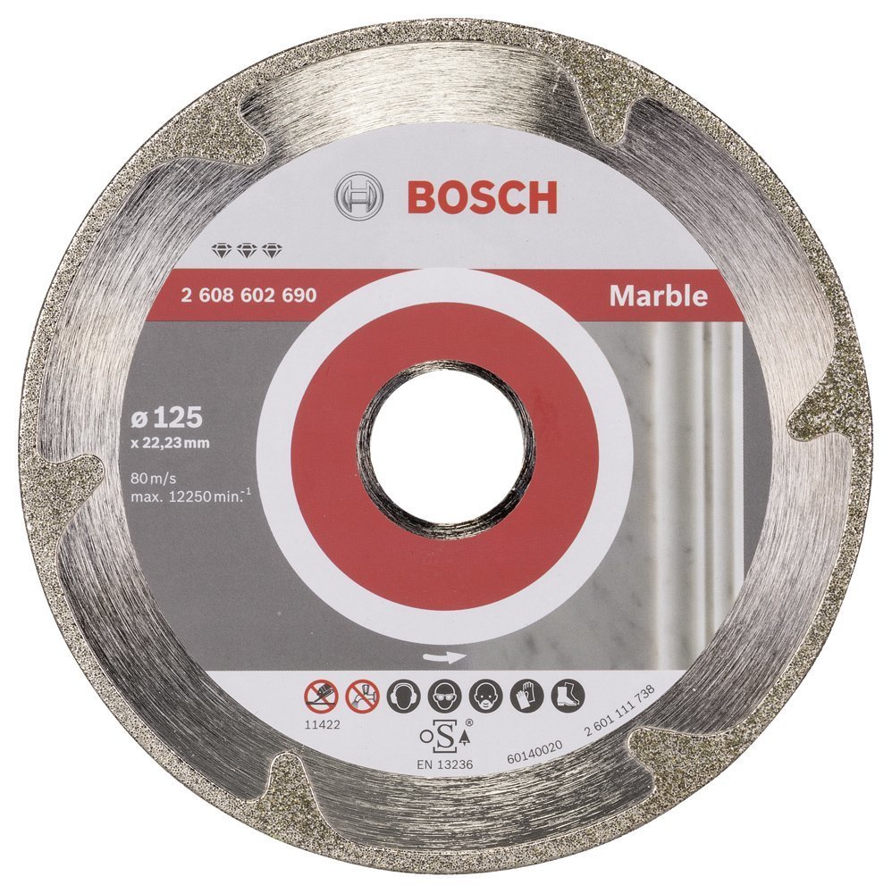 Bosch - Best Serisi Mermer İçin Elmas Kesme Diski 125 mm 2608602690