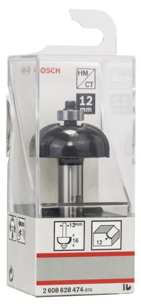 Bosch - Standard Seri Ahşap İçin Çift Kesicili Sert Metal Kordon Bıçağı 12*36,7*70*12mm 2608628474