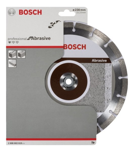Bosch - Standard Seri Aşındırıcı Malzemeler İçin Elmas Kesme Diski 230 mm 2608602619