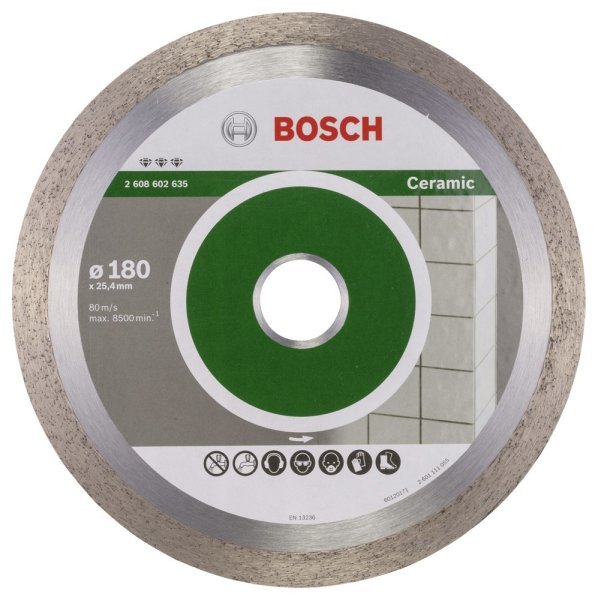 Bosch - Best Serisi Seramik İçin Elmas Kesme Diski 180 mm 2608602635
