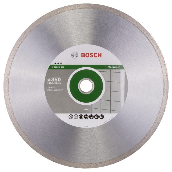 Bosch - Best Serisi Seramik İçin Elmas Kesme Diski 350 mm 2608602640
