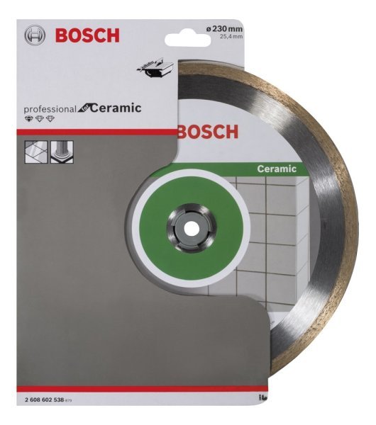 Bosch - Standard Seri Seramik İçin Elmas Kesme Diski 230 mm 2608602538