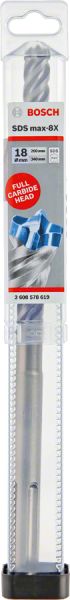 Bosch - Max-8X Serisi Kırıcı Delici Ucu 18*340 mm 2608578619