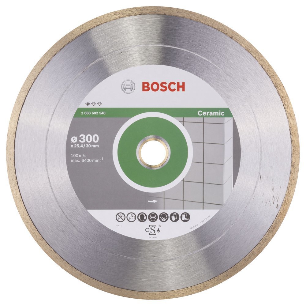 Bosch - Standard Seri Seramik İçin Elmas Kesme Diski 300 mm 2608602540