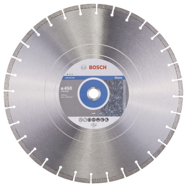 Bosch - Standard Seri Taş İçin Elmas Kesme Diski 450 mm 2608602605