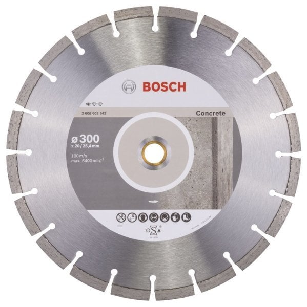 Bosch - Standard Seri Beton İçin Elmas Kesme Diski 300 mm 2608602543