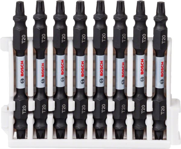 Bosch - Impact Control Serisi Çift Taraflı Vidalama Ucu 8'li T20 *65mm 2608522339