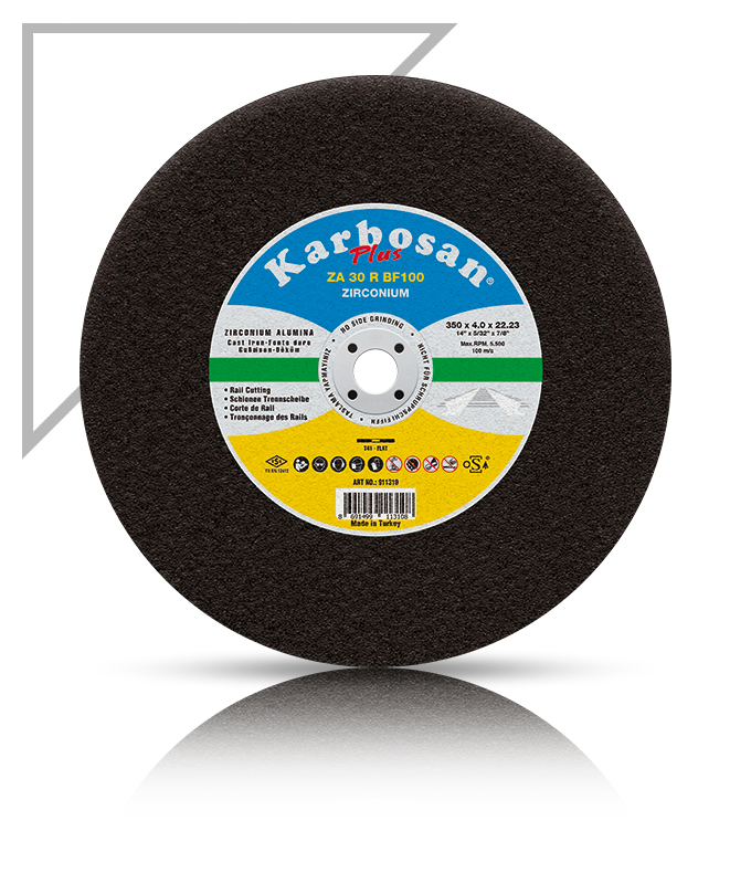KARBOSAN/350x4.0x25.4/Zirkonyum Plus Ray Kesme Diskleri